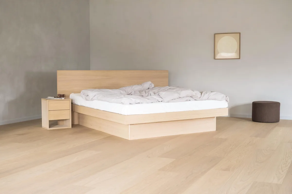 Akva Wasserbett Nordic Holz
