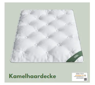 Kamelhaardecke