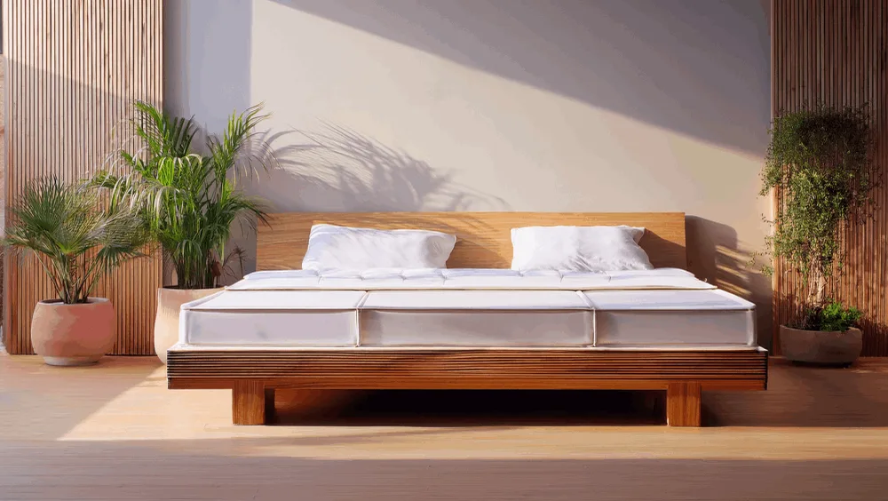 Holz-Wasserbett