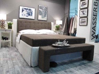 Wundervoll gestaltetes Wohnform Bett