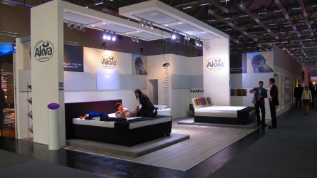 AKVA Waterbeds auf der IMM 2013