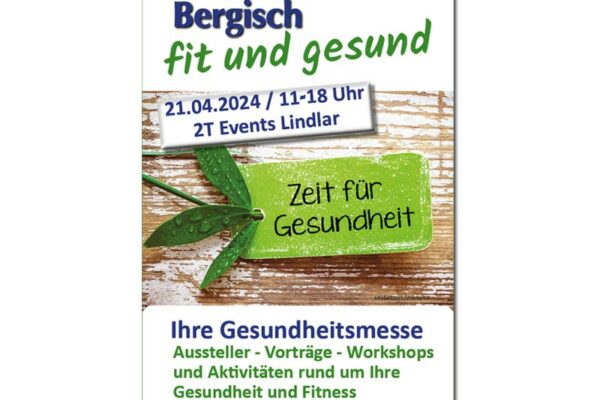Bergisch fit und gesund 2024. Die Schlafoase Hönig ist mit dabei.