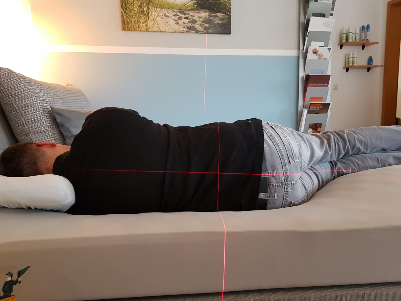 Exakte Analyse der Liegeposition , Schlafoase Hönig in Engelskirchen